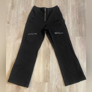 Oltre Stylish Black Women's Pants